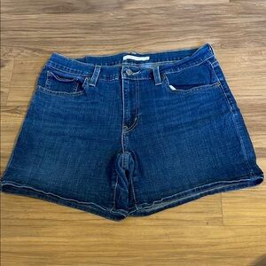 Levi Strauss & Co Blue Denim Shorts